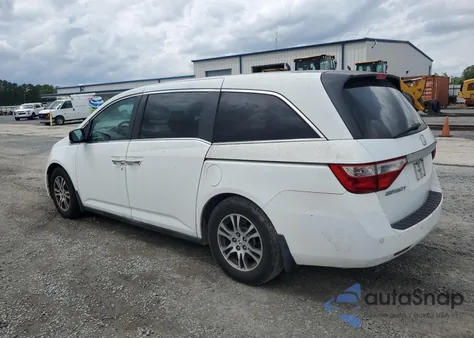 2013 Honda Odyssey Exl from USA, damaged, VIN 5FNRL5H60DB065216